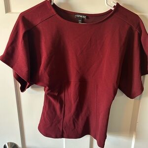 Express cropped dress top - size XS